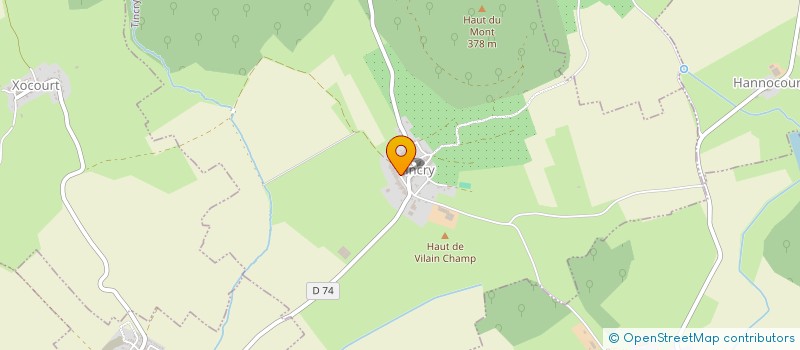 localisation de l'entreprise MONSIEUR LAURENT BRUCH  TINCRY