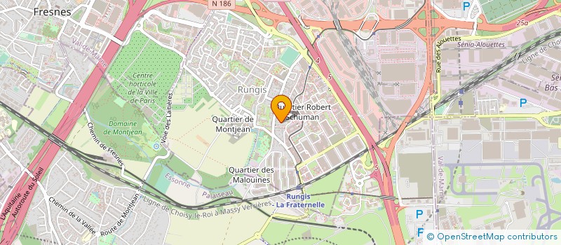 localisation de l'entreprise MONSIEUR LAURENT BRUCK à RUNGIS