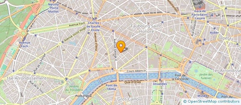 localisation de l'entreprise MONSIEUR LAURENT BRUN  PARIS