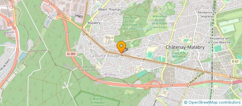 localisation de l'entreprise MONSIEUR LAURENT BRUN à CHATENAY-MALABRY