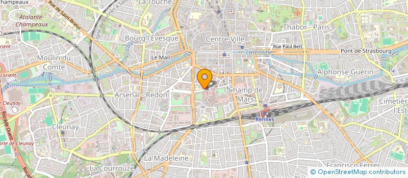 localisation de l'entreprise MONSIEUR LAURENT BRUNEAU à RENNES
