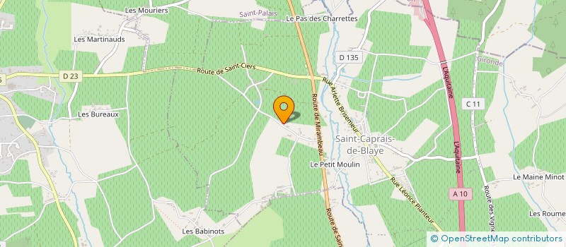 localisation de l'entreprise MONSIEUR LAURENT BRUNETEAU à VAL-DE-LIVENNE