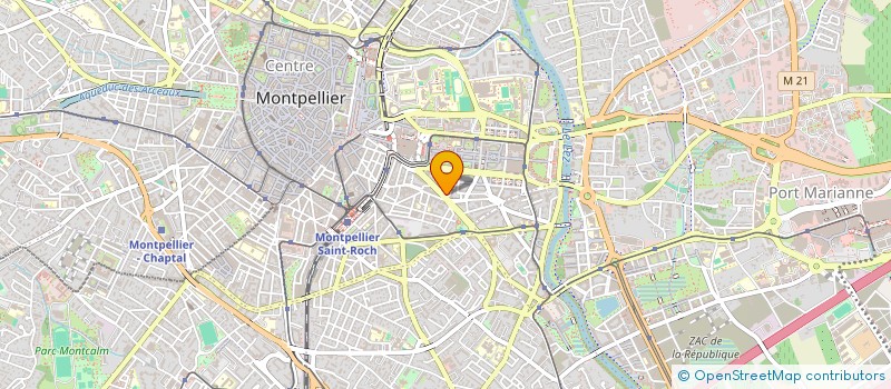 localisation de l'entreprise MONSIEUR LAURENT BRUNIQUEL à MONTPELLIER