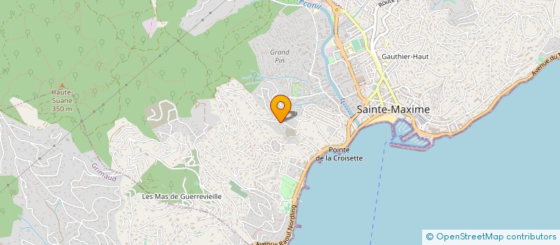 localisation de l'entreprise MONSIEUR LAURENT BRUNO à SAINTE MAXIME