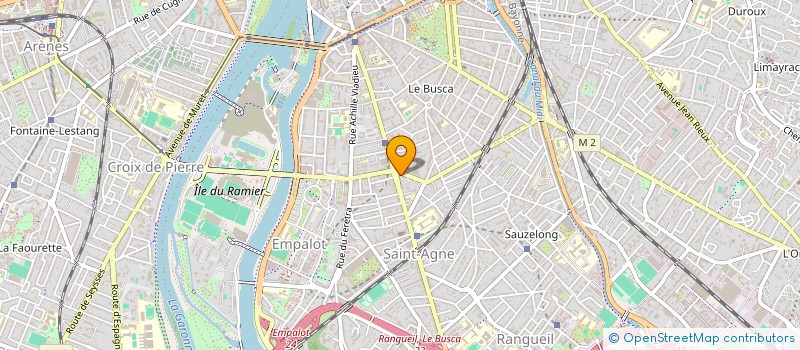 localisation de l'entreprise MONSIEUR LAURENT BRUSTIER  TOULOUSE