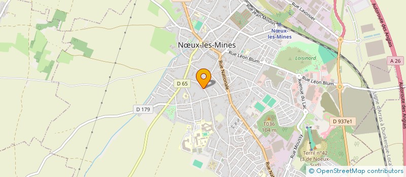 localisation de l'entreprise MONSIEUR LAURENT BURETTE  NUX-LES-MINES