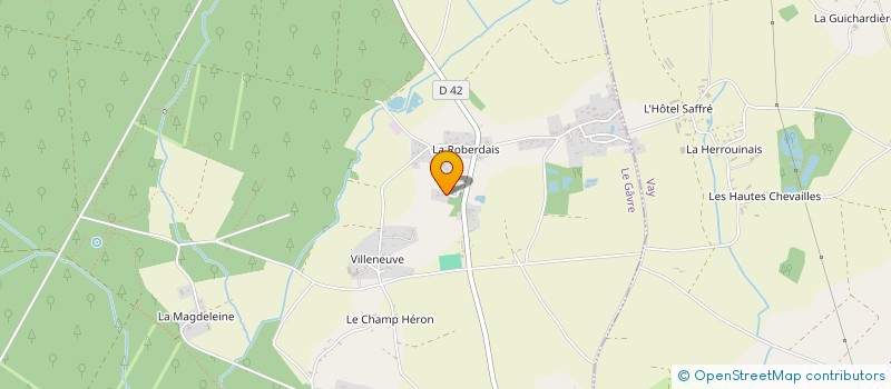 localisation de l'entreprise MONSIEUR LAURENT BURGOS  NOTRE-DAME-DES-LANDES