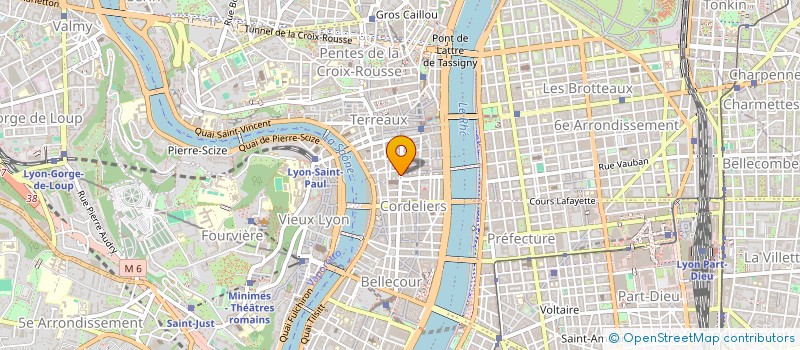 localisation de l'entreprise MONSIEUR LAURENT BURGY à LYON 1ER