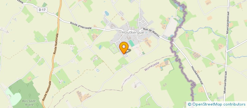 localisation de l'entreprise MONSIEUR LAURENT BUTAEYE à HOUTKERQUE