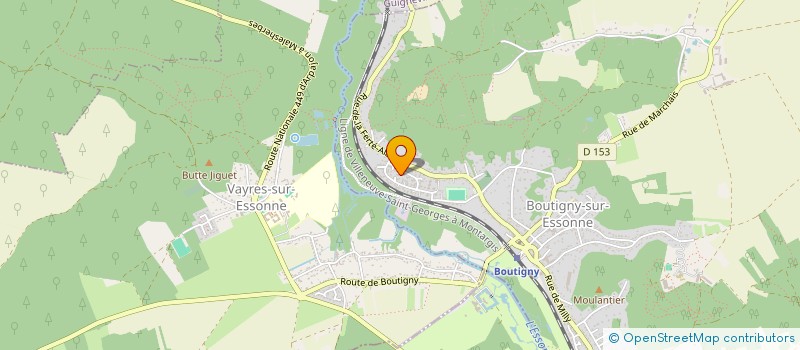 localisation de l'entreprise MONSIEUR LAURENT BUTEZ à BOUTIGNY-SUR-ESSONNE