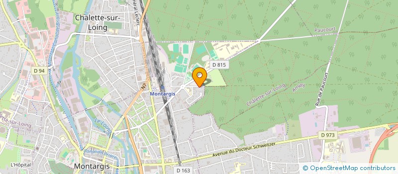 localisation de l'entreprise MONSIEUR LAURENT BUZIAUX à MONTARGIS