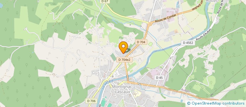 localisation de l'entreprise MONSIEUR LAURENT CABANEL  MONTIGNAC-LASCAUX