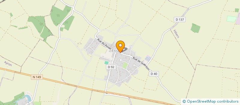 localisation de l'entreprise MONSIEUR LAURENT CABELLO  FROZES