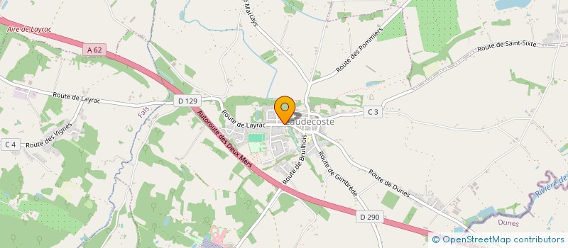 localisation de l'entreprise MONSIEUR LAURENT CABIRAN  ASTAFFORT