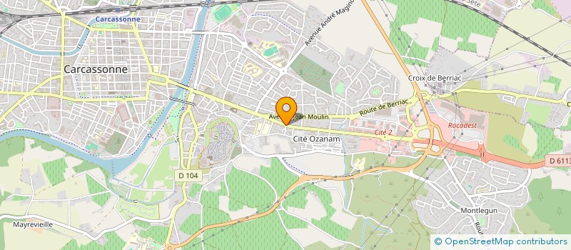 localisation de l'entreprise MONSIEUR LAURENT CABIROL à CARCASSONNE