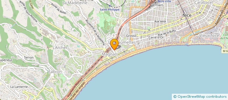 localisation de l'entreprise MONSIEUR LAURENT CABOT à NICE