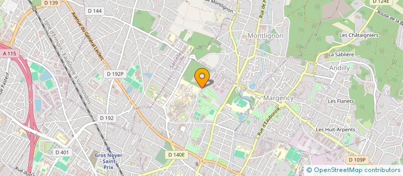 localisation de l'entreprise MONSIEUR LAURENT CAILLABA à EAUBONNE