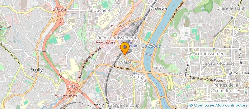 localisation de l'entreprise MONSIEUR LAURENT CAILLENS à LYON