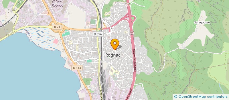 localisation de l'entreprise MONSIEUR LAURENT CAILLOL  ROGNAC