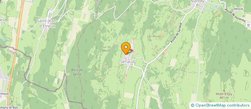 localisation de l'entreprise MONSIEUR LAURENT CALATAYUD  VAL-D'EPY