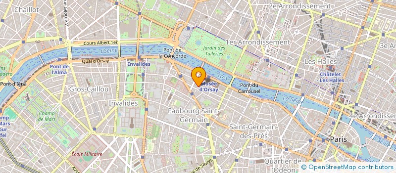 localisation de l'entreprise MONSIEUR LAURENT CALES à PARIS