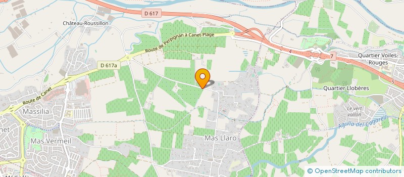 localisation de l'entreprise MONSIEUR LAURENT CALIPPE  PERPIGNAN