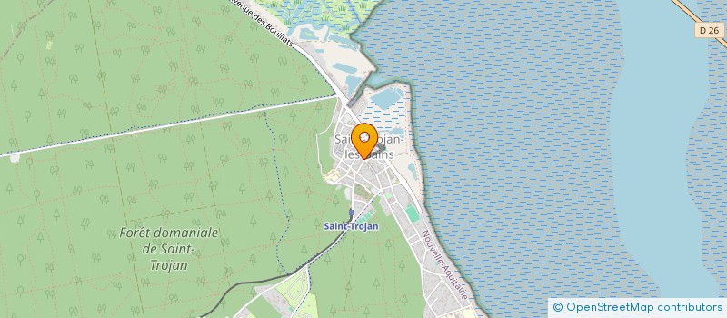 localisation de l'entreprise MONSIEUR LAURENT CALLEJON  SAINT-TROJAN-LES-BAINS