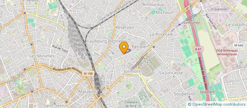 localisation de l'entreprise MONSIEUR LAURENT CALLIBET à TOULOUSE