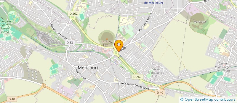 localisation de l'entreprise MONSIEUR LAURENT CAMPAGNE à MERICOURT