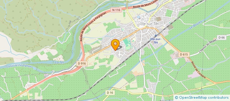 localisation de l'entreprise MONSIEUR LAURENT CAMPASOL  ILLE-SUR-TET