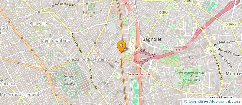 localisation de l'entreprise MONSIEUR LAURENT CAMPOS  PARIS