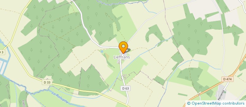 localisation de l'entreprise MONSIEUR LAURENT CAMUS  LIEFFRANS