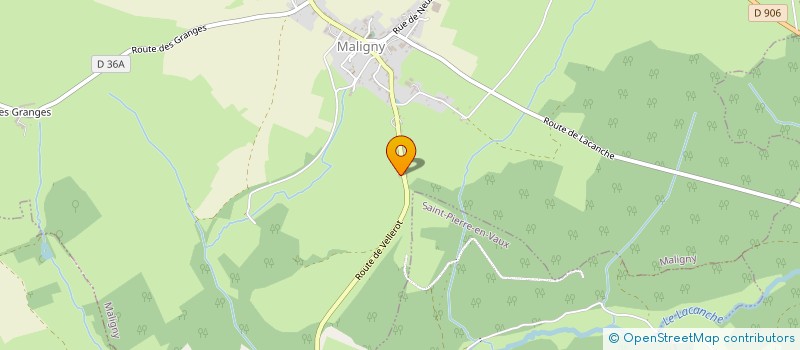 localisation de l'entreprise MONSIEUR LAURENT CAMUZAT  MALIGNY