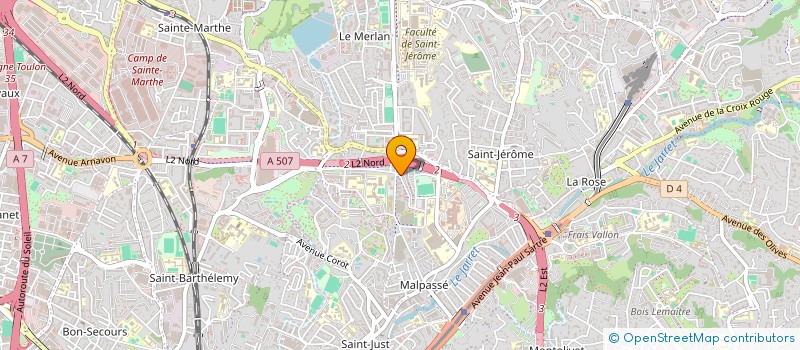localisation de l'entreprise MONSIEUR LAURENT CANO à MARSEILLE