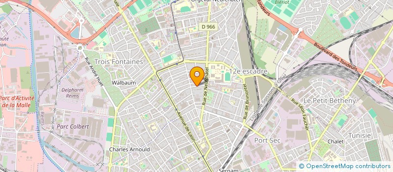 localisation de l'entreprise MONSIEUR LAURENT CAPILLON  REIMS