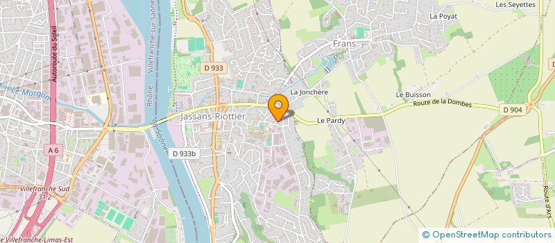 localisation de l'entreprise MONSIEUR LAURENT CAPRA à JASSANS-RIOTTIER
