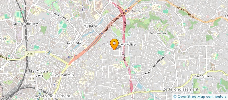 localisation de l'entreprise MONSIEUR LAURENT CAPUTO à MARSEILLE