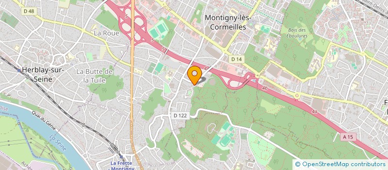 localisation de l'entreprise MONSIEUR LAURENT CARDO à MONTIGNY-LES-CORMEILLES