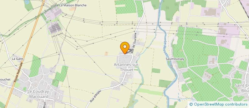 localisation de l'entreprise MONSIEUR LAURENT CARLE  ARTANNES-SUR-THOUET