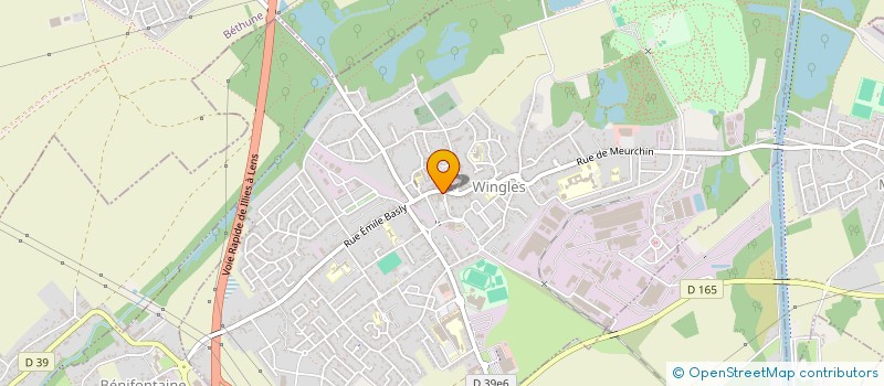 localisation de l'entreprise MONSIEUR LAURENT CARON  WINGLES