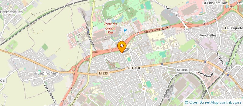 localisation de l'entreprise MONSIEUR LAURENT CARPENTIER à LILLE