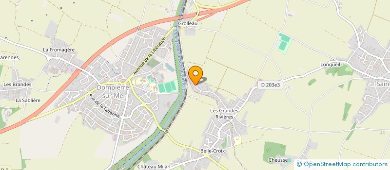 localisation de l'entreprise MONSIEUR LAURENT CARPIER  SAINTE-SOULLE