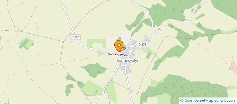 localisation de l'entreprise MONSIEUR LAURENT CARRE  BONNESVALYN