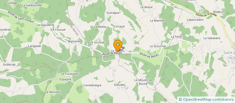 localisation de l'entreprise MONSIEUR LAURENT CARRIER à GRIVES