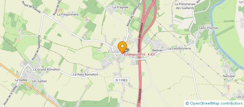 localisation de l'entreprise MONSIEUR LAURENT CARRIERE  ECURAT