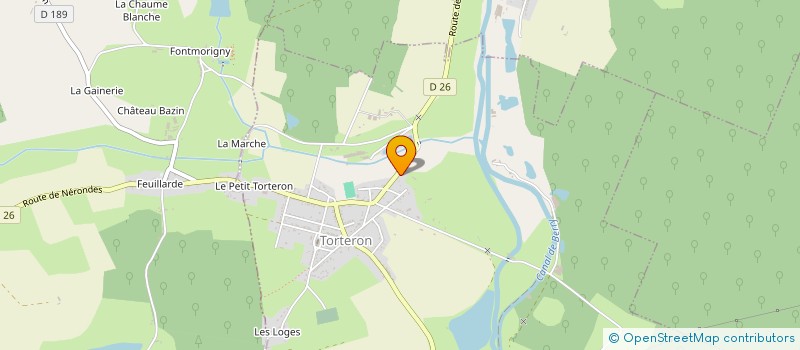 localisation de l'entreprise MONSIEUR LAURENT CARROUE  TORTERON