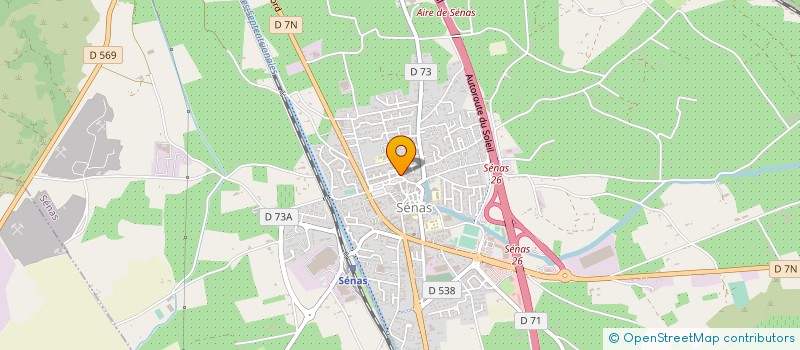 localisation de l'entreprise MONSIEUR LAURENT CASABAN  SENAS