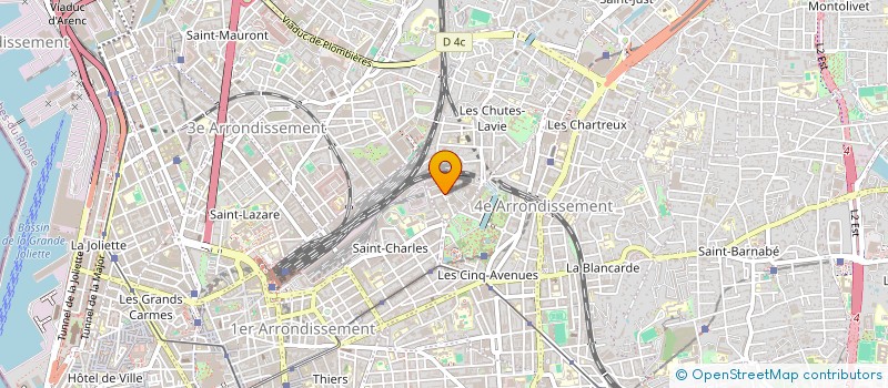 localisation de l'entreprise MONSIEUR LAURENT CASASOLA à MARSEILLE