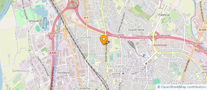 localisation de l'entreprise MONSIEUR LAURENT CASSAYRE  TOULOUSE