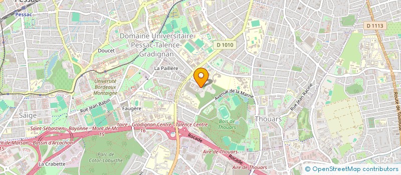 localisation de l'entreprise MONSIEUR LAURENT CASSE  TALENCE